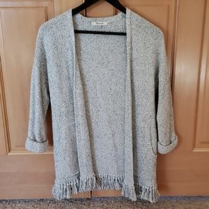 Madewell Momento Fringe cardigan